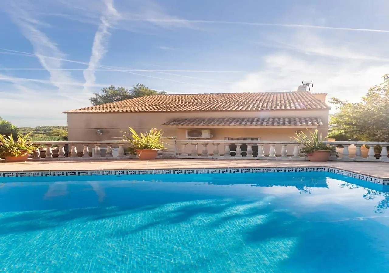 Villa Sitges Ilusion 15 Minutes By Car From Sitges Sleeps 16 People Xxl Swimming Pool Olivella Spain