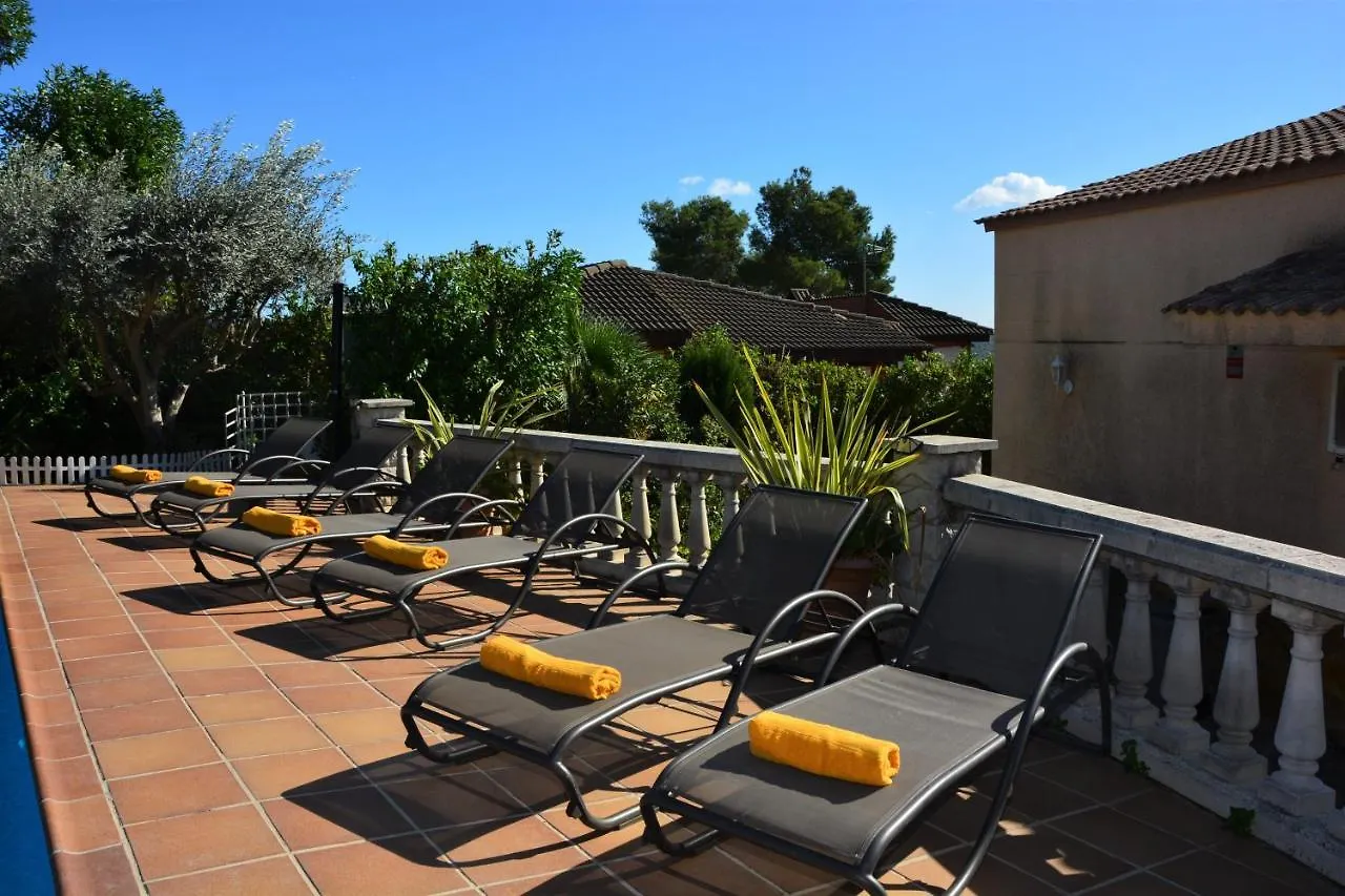 Villa Sitges Ilusion 15 Minutes By Car From Sitges Sleeps 16 People Xxl Swimming Pool Olivella Spain