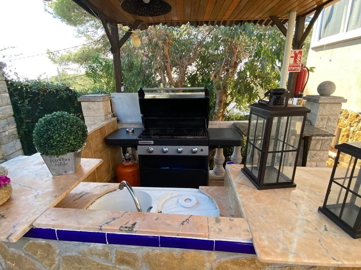 Villa Sitges Ilusion 15 Minutes By Car From Sitges Sleeps 16 People Xxl Swimming Pool Olivella